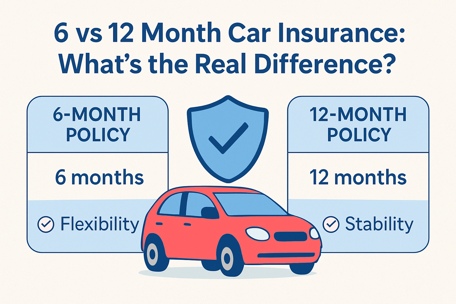 6 vs 12 month car insurance