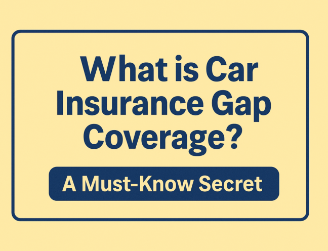 car insurance gap coverage