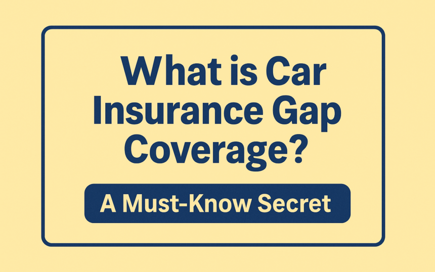 car insurance gap coverage