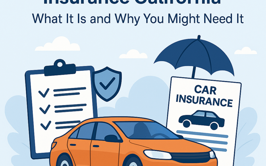 Need temporary car insurance in California