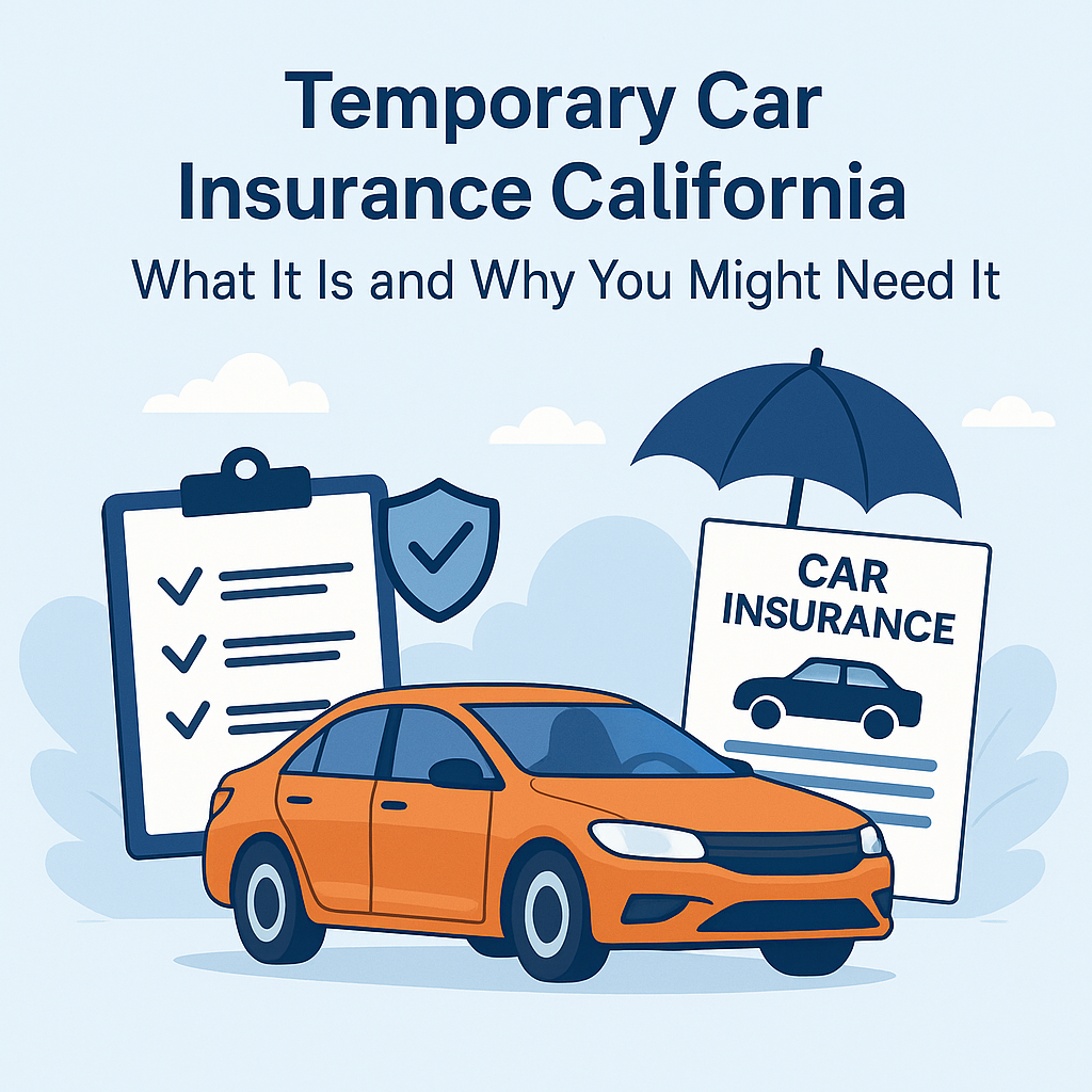 Need temporary car insurance in California